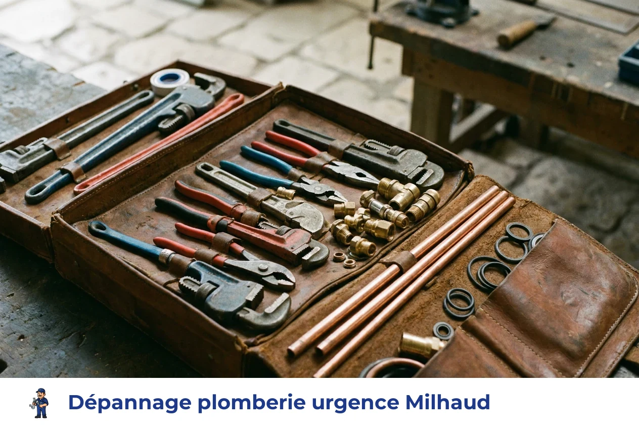 Dépannage plomberie urgence à Milhaud