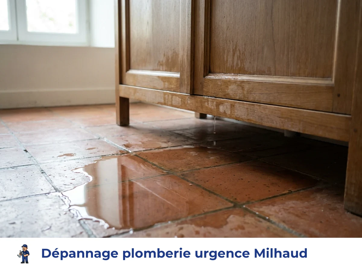 Dépannage plomberie urgence à Milhaud