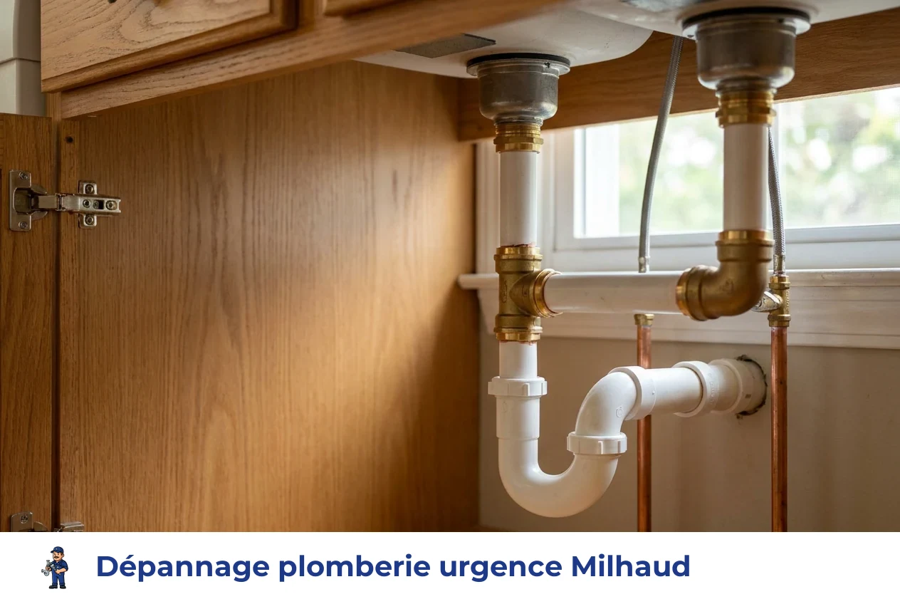 Dépannage plomberie urgence à Milhaud