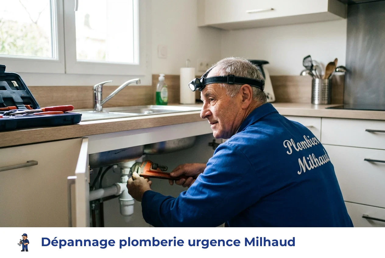 Dépannage plomberie urgence à Milhaud