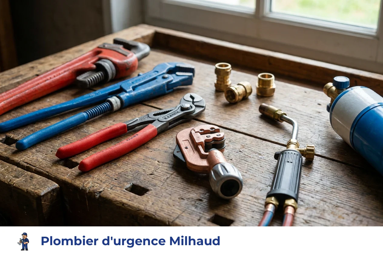 Plombier d'urgence à Milhaud