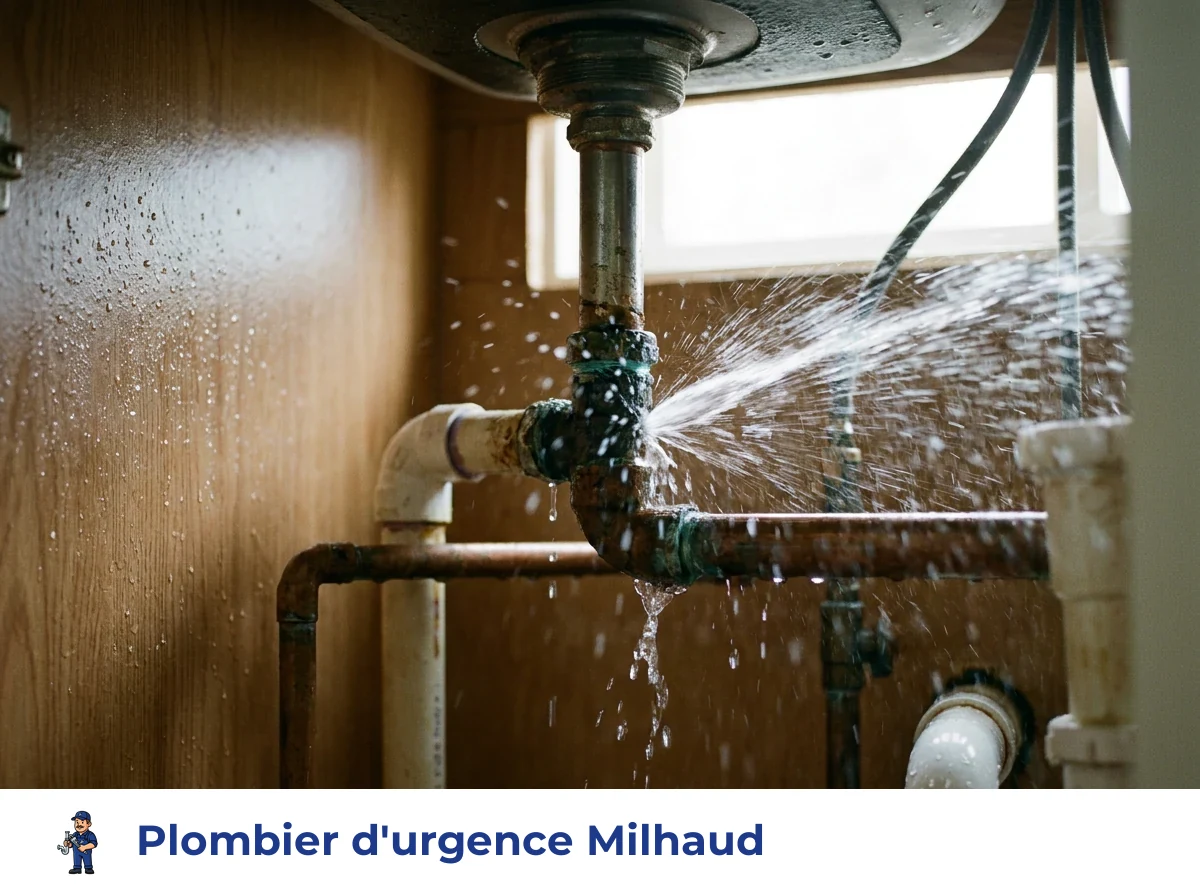 Plombier d'urgence à Milhaud