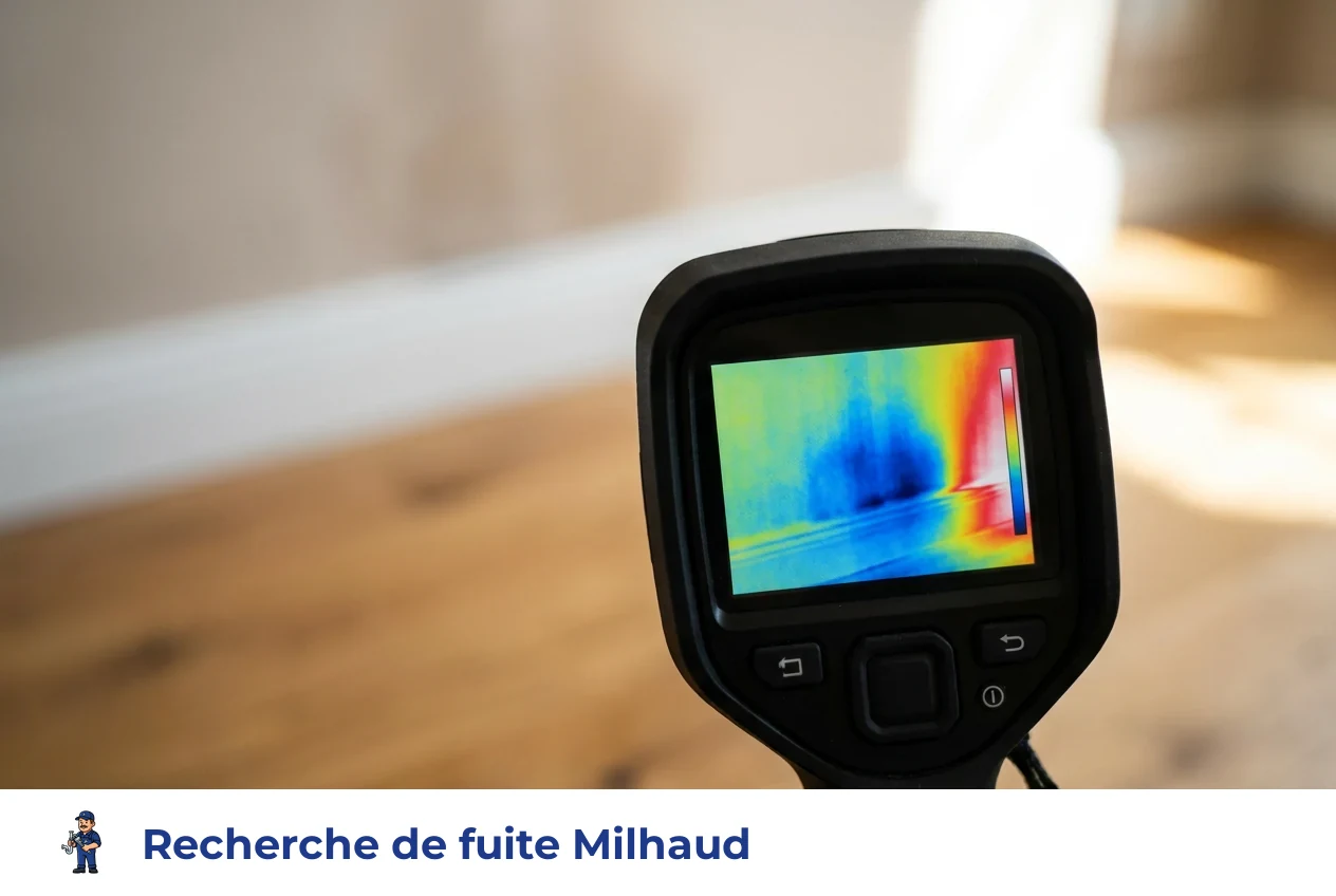 Recherche de fuite à Milhaud