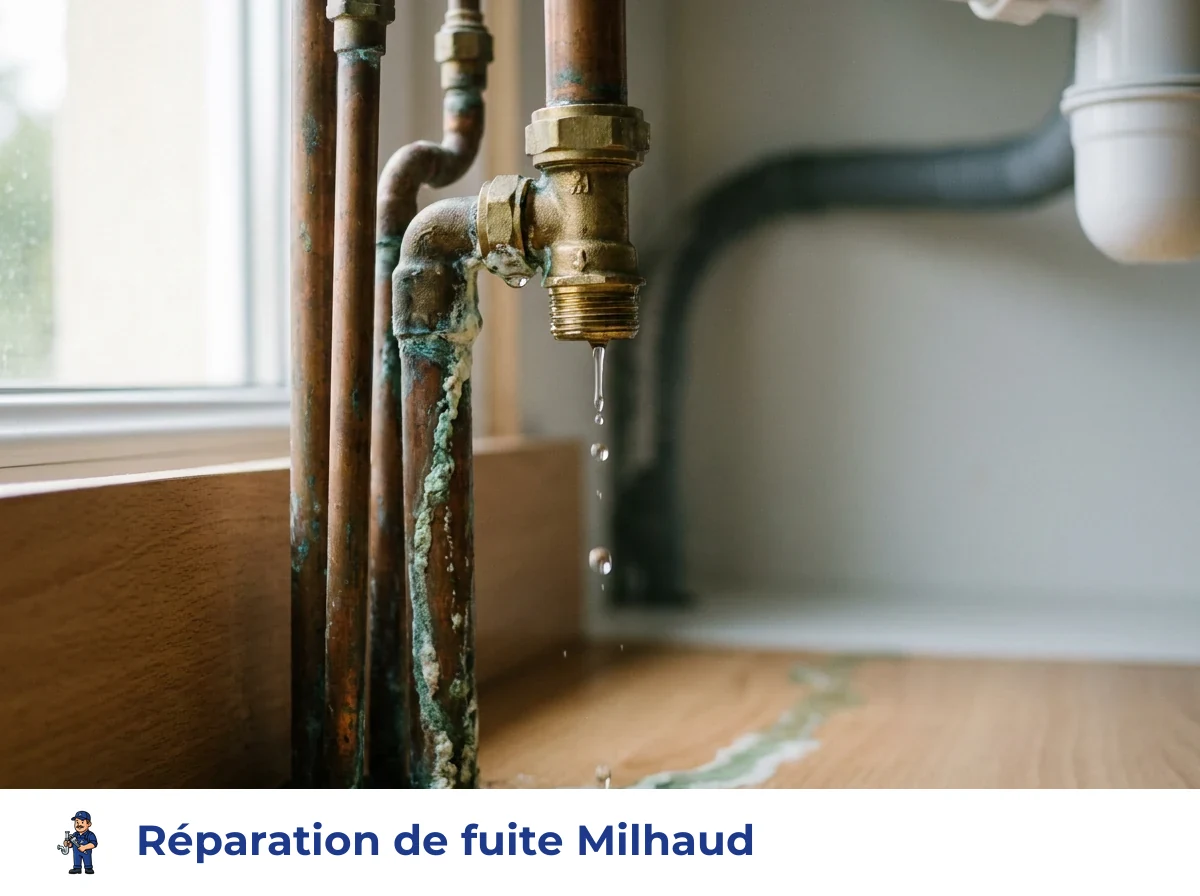 Réparation de fuite à Milhaud