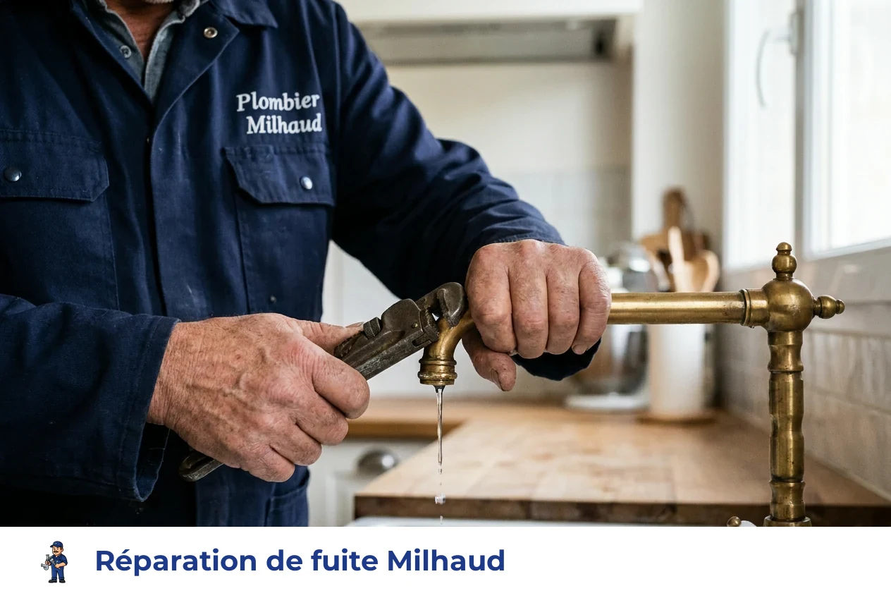 Réparation de fuite à Milhaud